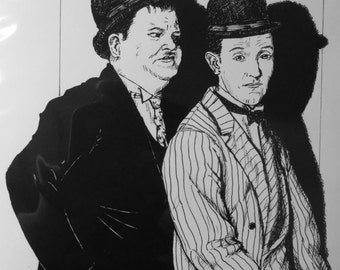 ローレル＆ハーディ（1930）プリントポスター画像ギフトさまざまな