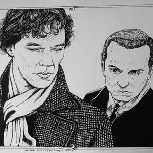 Sherlock und Moriarty