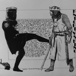 Black Knight vs King Arthur