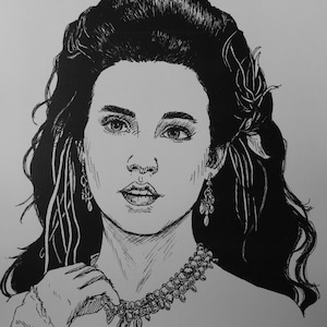 Sarah aan het bal