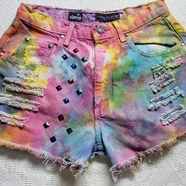 Studded Shorts - Etsy