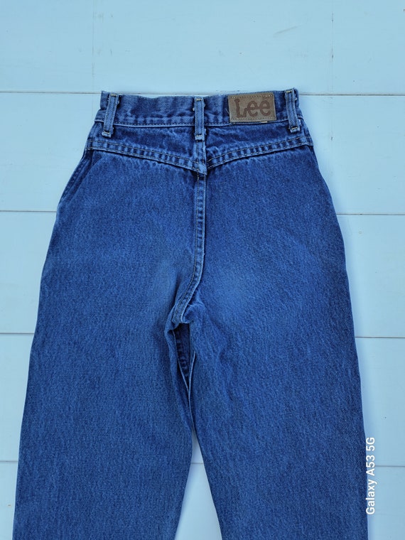 KIDS 20 inch waist-----Lee Vtg 80's KIDS denim je… - image 6