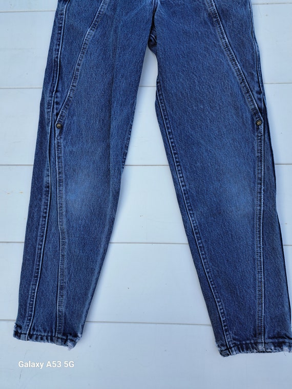 KIDS 20 inch waist-----Lee Vtg 80's KIDS denim je… - image 3