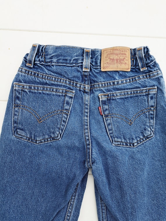 Young  Kids ... 20.5  Waist .. Levis Vtg 70's ora… - image 7