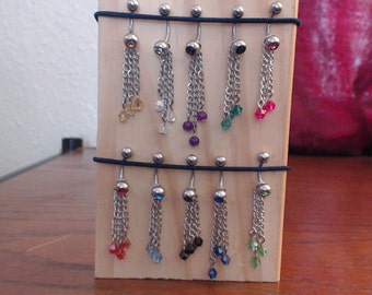 Small Dangly Belly Button Jewelry