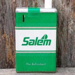 salem green cigarettes Slim Light Menthol 100s Box - Pack Salem Menthol - Lights -