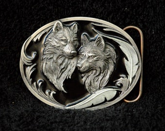 wolf belt buckles