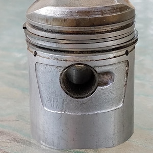 Small Engine Piston , Metal Scrap, Industrial Scrap, Recycled, Craft Supply, Steampunk, Industrial, Embellishments,