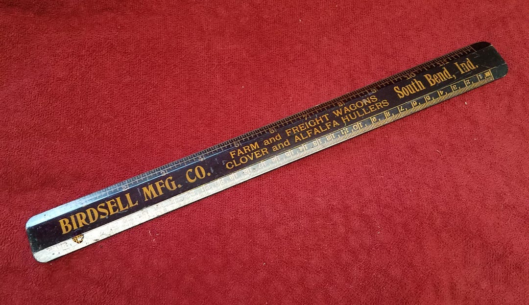 Vintage Advertising Ruler, Craft Supplies - Etsy