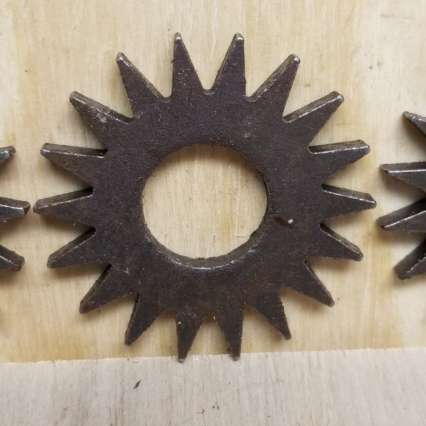 10 pcs. Industrial Rusty Steel Gears, Repurpose, Art Craft Projects, Metal welding, Steampunk, Upcycle, Salvage Parts, Embellishments