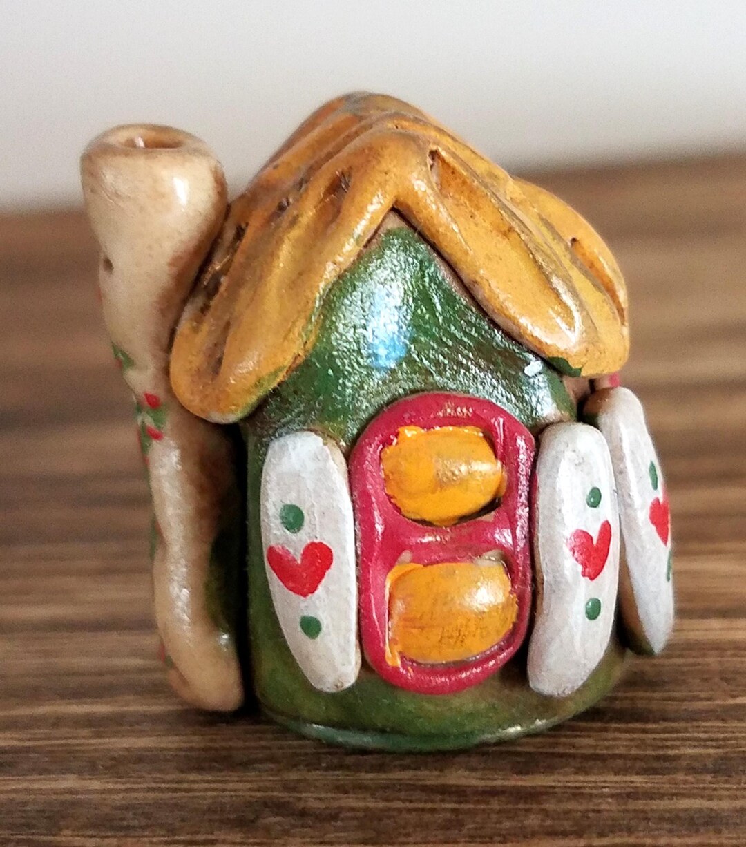 Vintage Enchanted Cabin Decorative Thimble, Sewing Thimbles, Knick ...