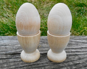 Set of 5*Life Size*Unfinished Wooden Eggs*2 1//2 inch* You Design*Paint`Farmhouse