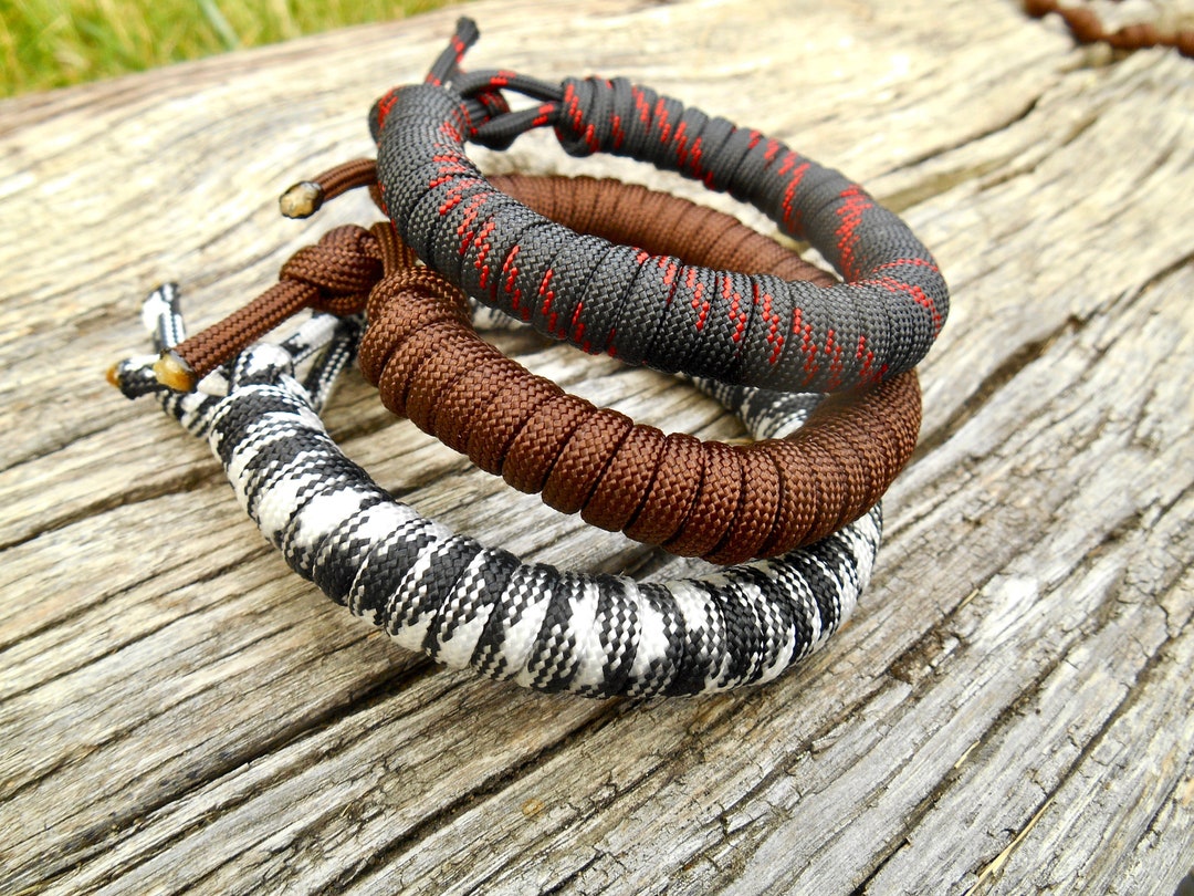 Compass Patriotic Paracord Bracelet Mens Paracord Bracelet