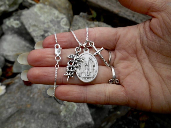 Collana Uomo Donna Con Ciondolo San Cristoforo In Argento Sterling 925: Protettore Religioso, Regalo Significativo