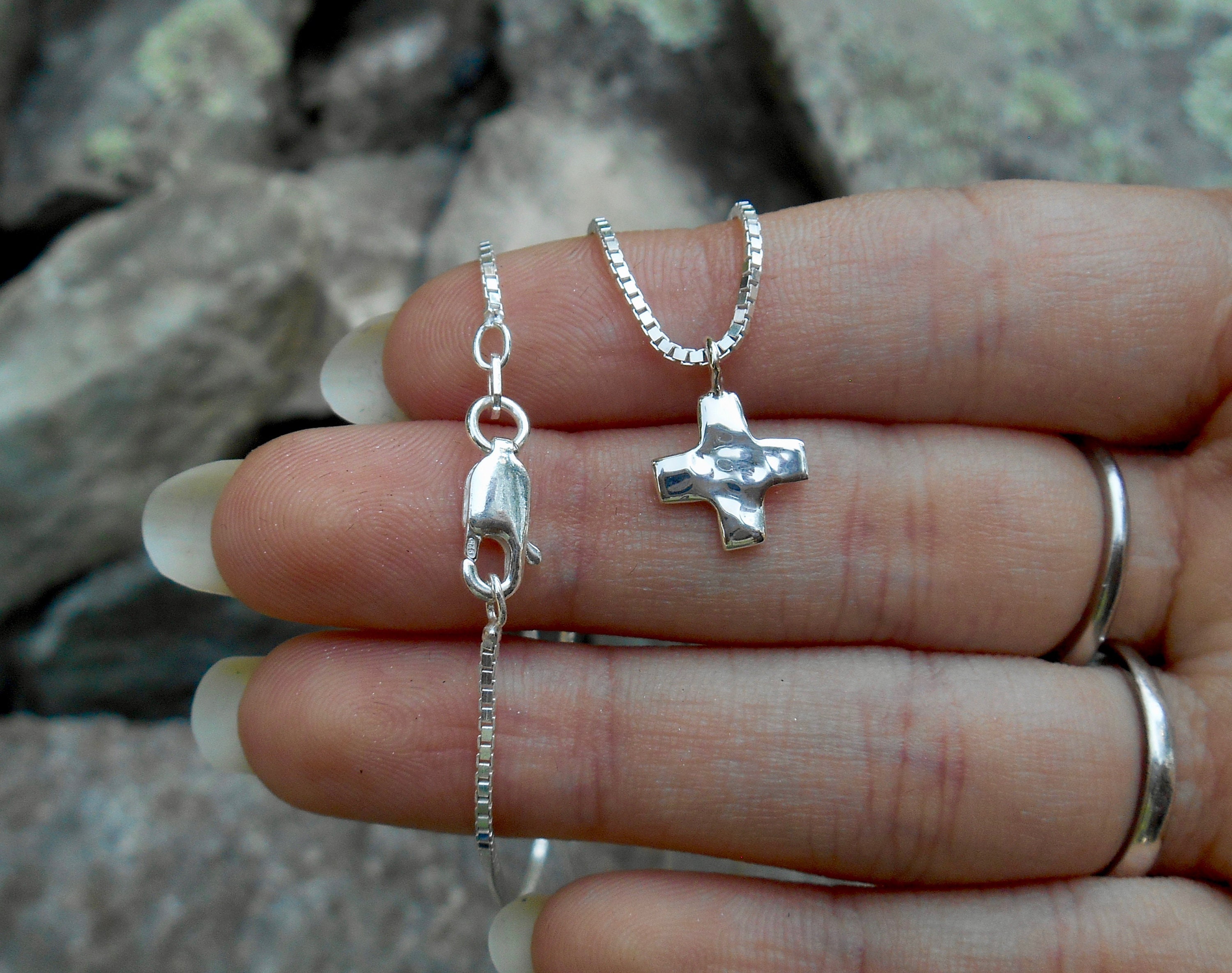 Cross Charm Necklace 