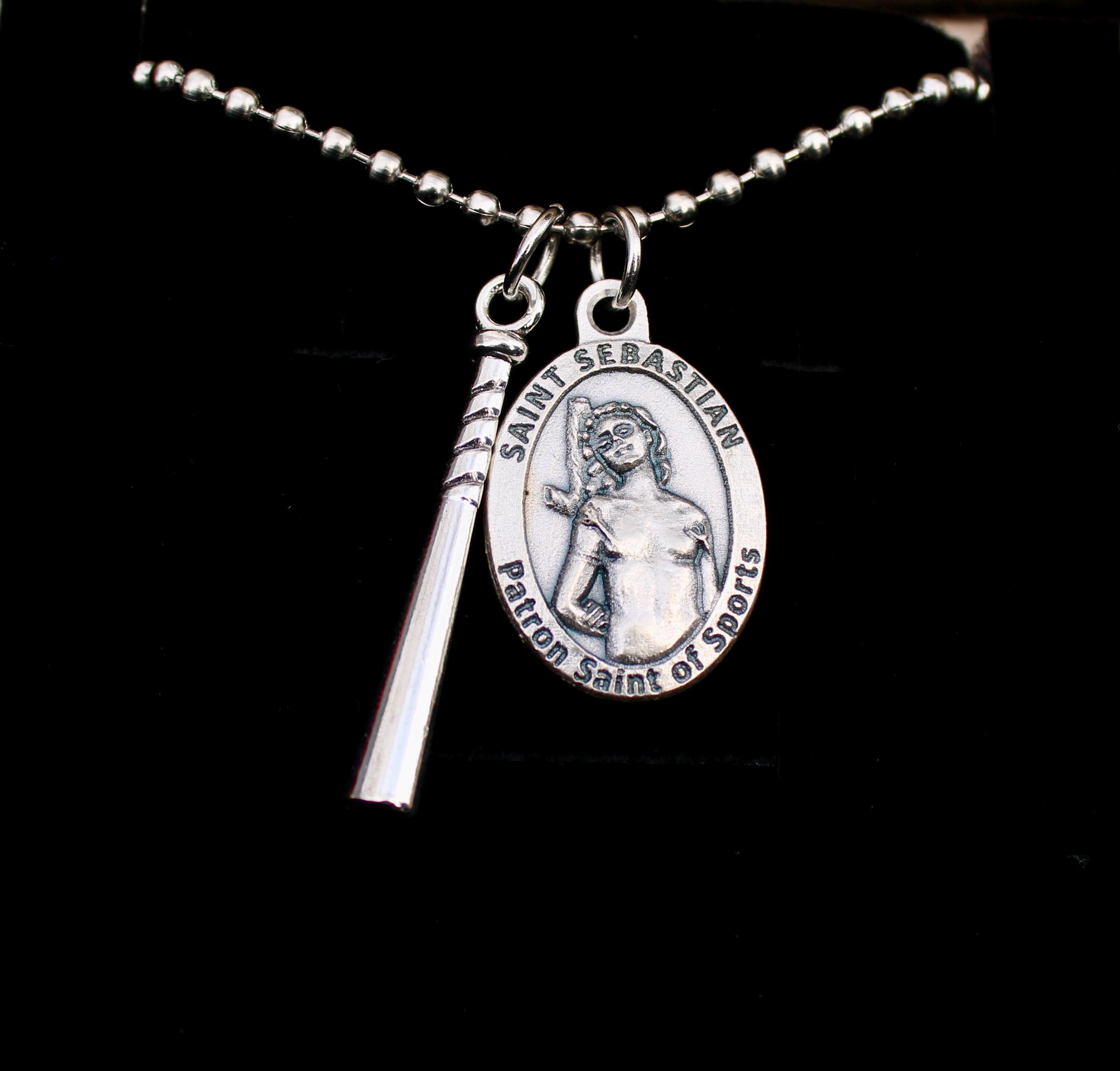 Collana religiosa in argento Sterling 925 per uomo e donna