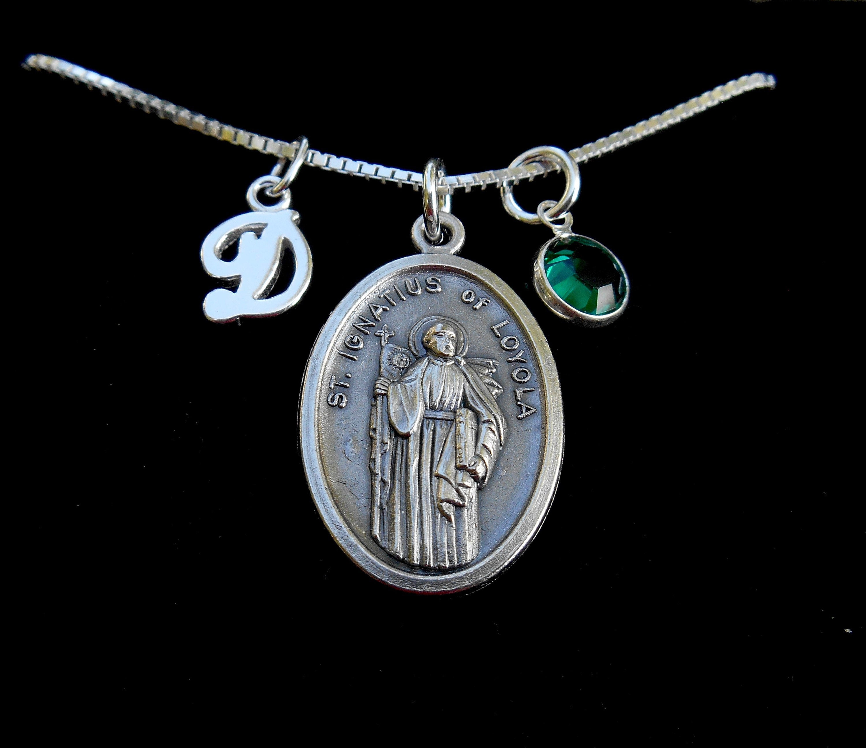 SAINT IGNATIUS of Loyola Necklace/St. Ignatius Etsy