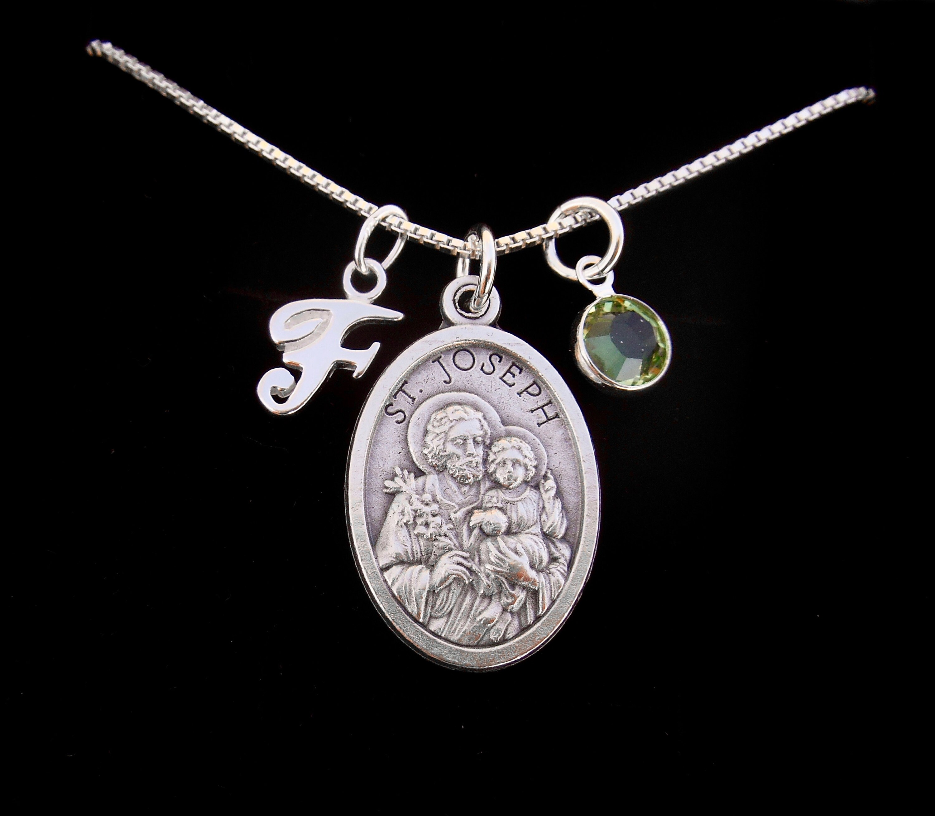 SAINT JOSEPH Necklace/St. Joseph Necklace/Catholic Etsy