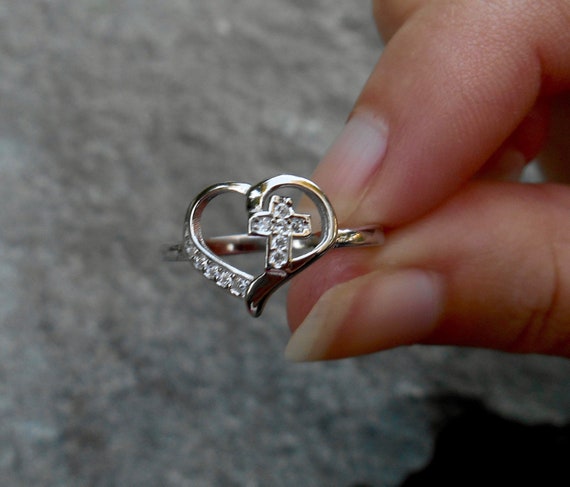 True Love Waits Purity Ring in Sterling Silver