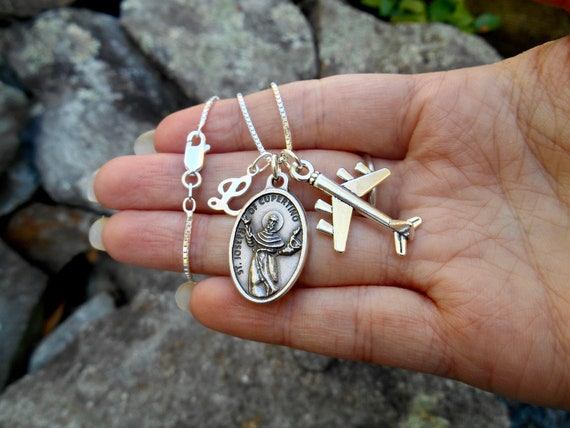 St joseph of cupertino necklace clearance