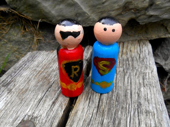 superman peg doll