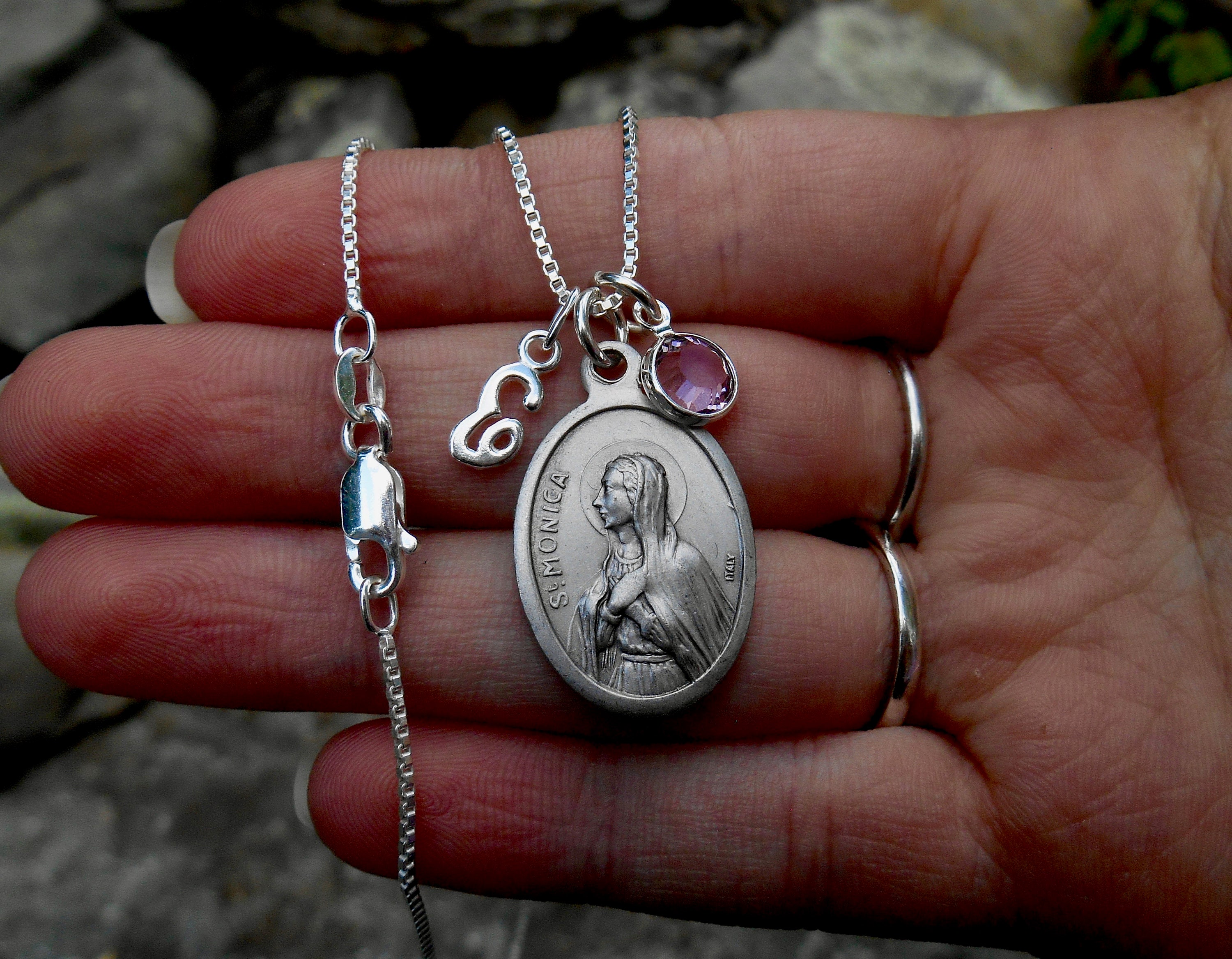 St monica necklace discount