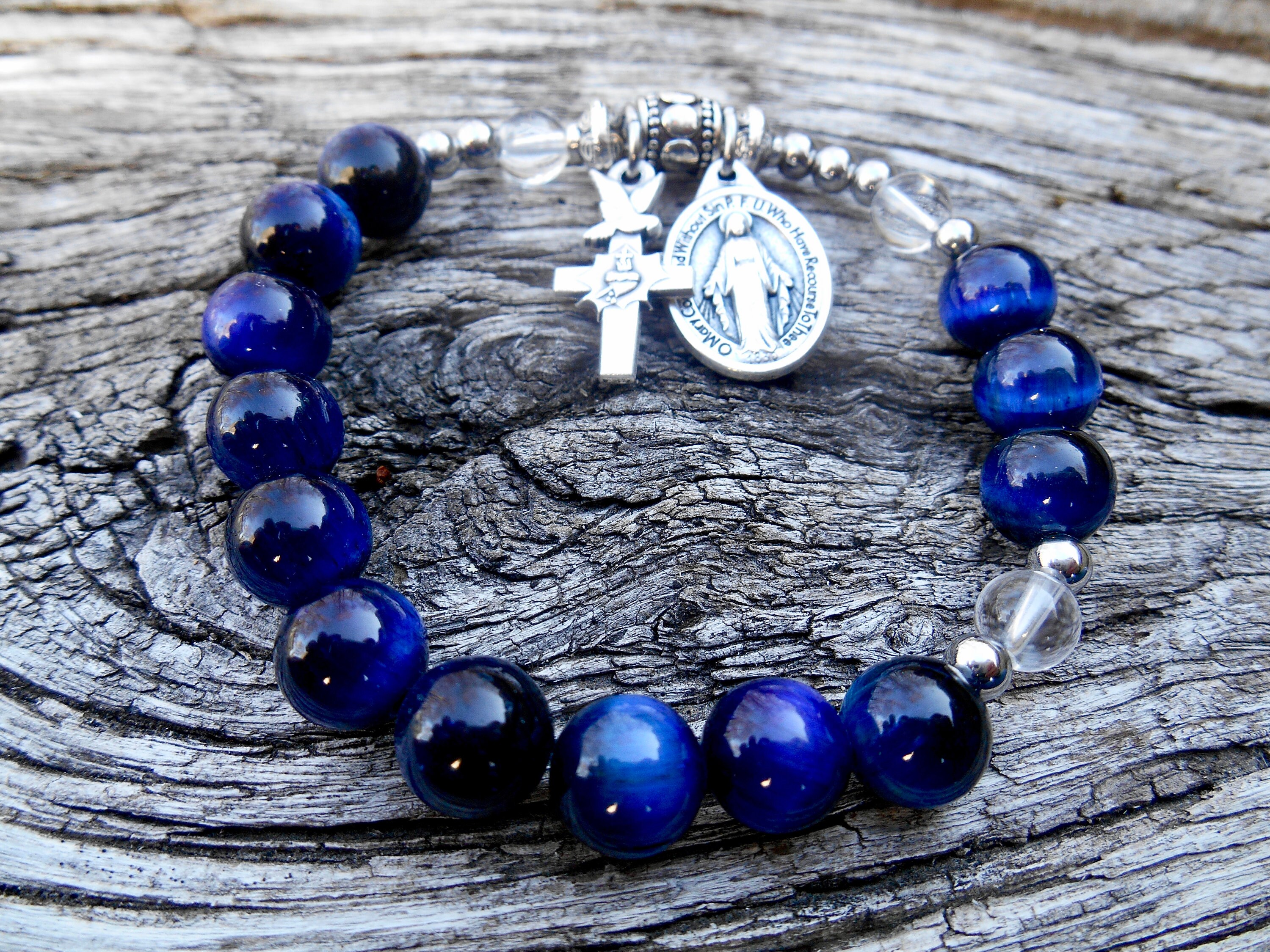 Rosary Bracelet Miraculous Medal Confirmation Gift for Her