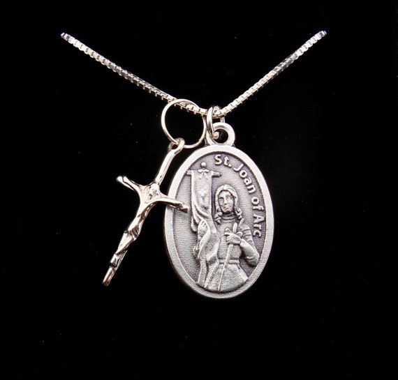 Joan of arc pendant best sale
