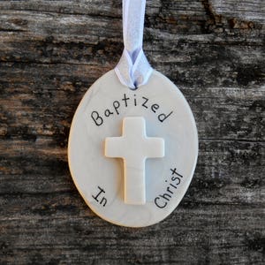 Baptism Cross, First Communion Gift, Simple Cross, Baptism Gift, Godparents Gift, Christening, Baptism Keepsake, Baptism Cross, RCIA