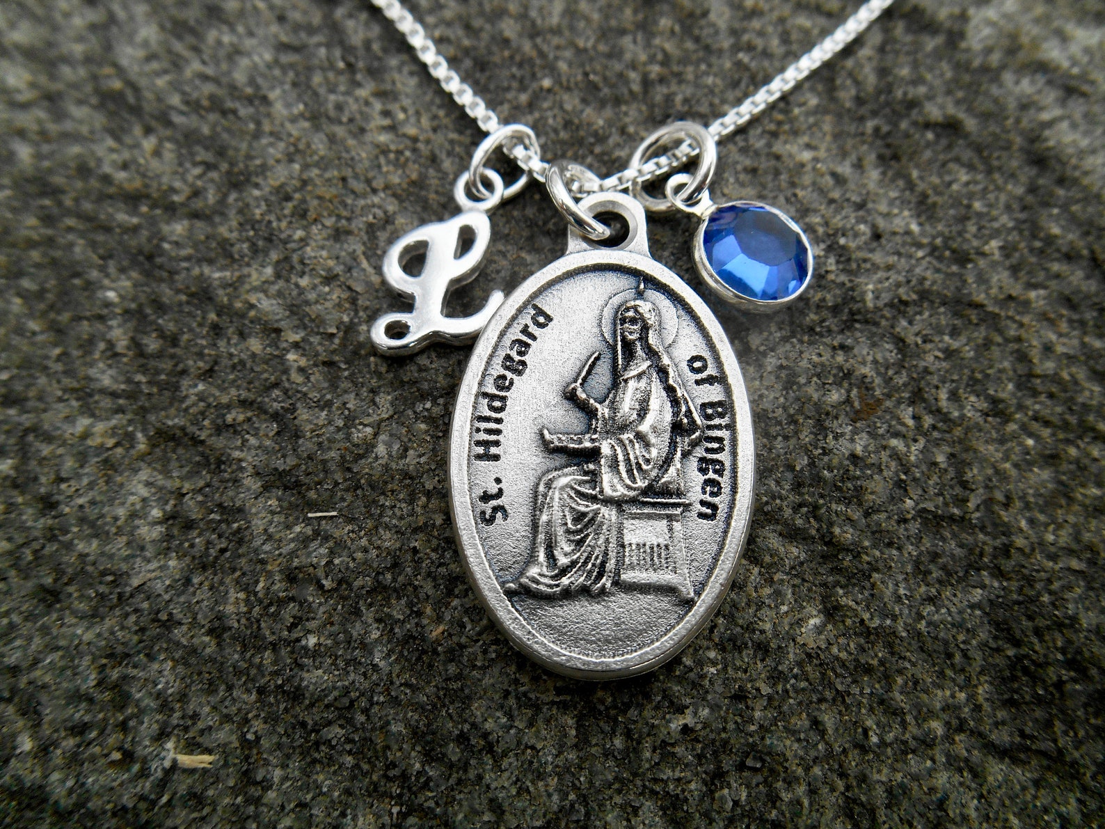 Saint St Hildegard Patron Saint of Writers and Musicians Etsy