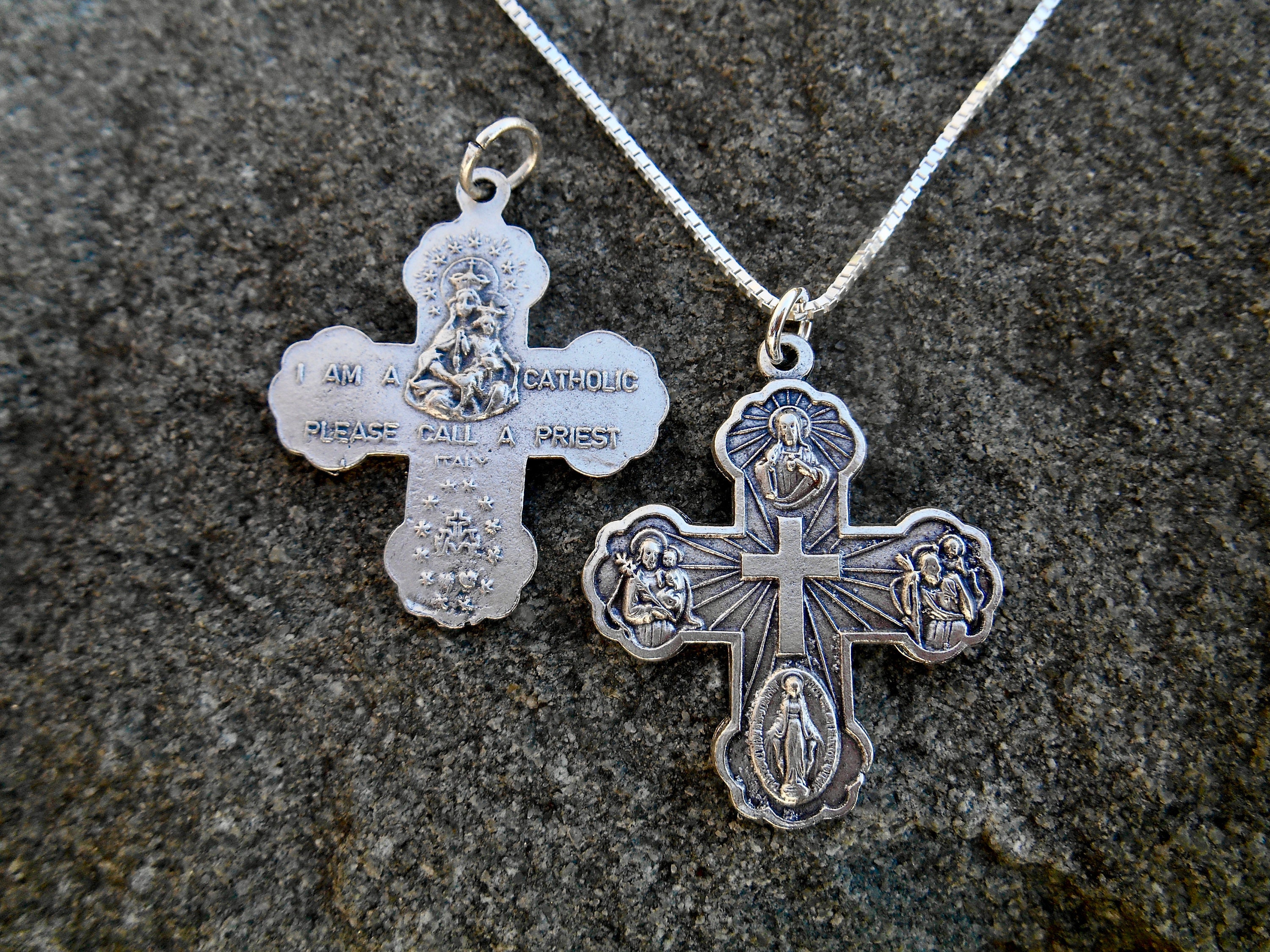 Catholic store cross jewelry