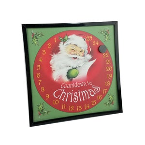 Countdown zum Weihnachtsmannkalender