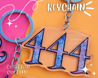 DISCOUNTED 666 Angel Number Keychain - Etsy