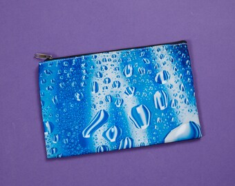 Make-up pouch, case, cosmetic kit, chest pencils, food image, photo, photography, kitchen, funny, makeup bag, water, blue