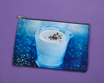 Pocket, case, kit, makeup, cosmetics, chest pencils, food image, photo, photography, kitchen, funny, makeup bag, blue ice