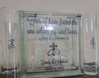 I have found the one whom my soul loves Family Unity Sand Ceremony Set-TPUWUS941