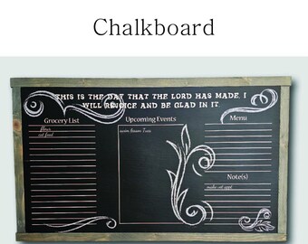 Inspirational Chalkboard | Note taking | This is the day that the Lord has made