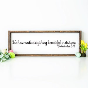 Everything Beautiful Bookmark with Tassel - Ecclesiastes 3:11 – Avenue 550