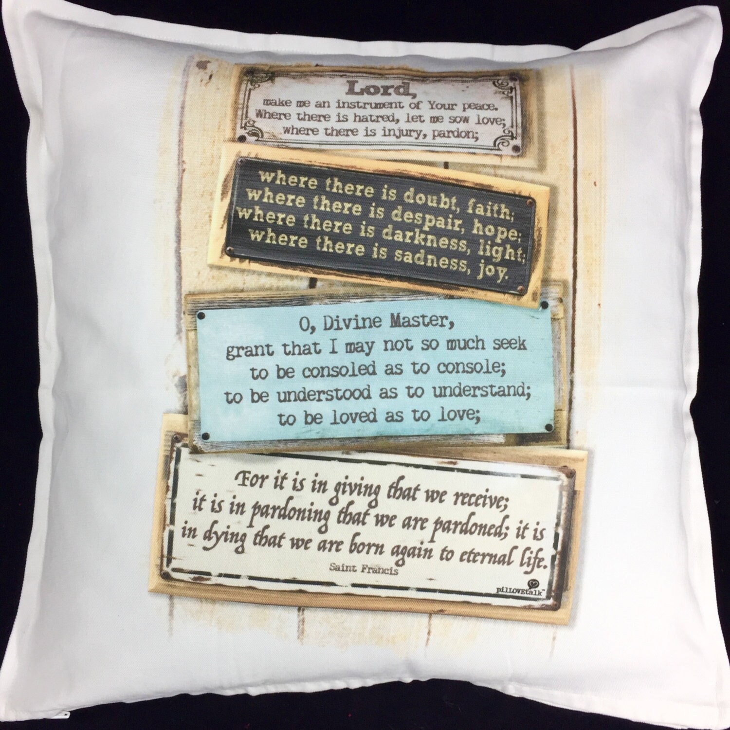 saint pillowcases