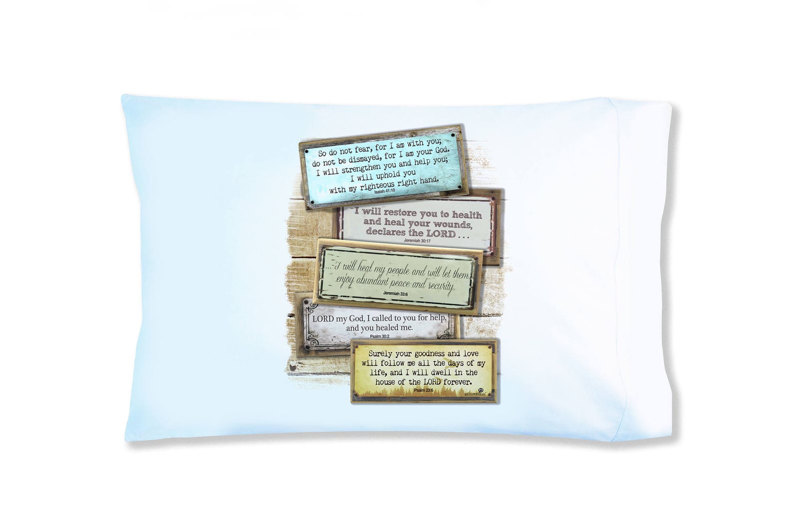Healing Scripture Prayer Pillow Pillowcases With Sayings Etsy
