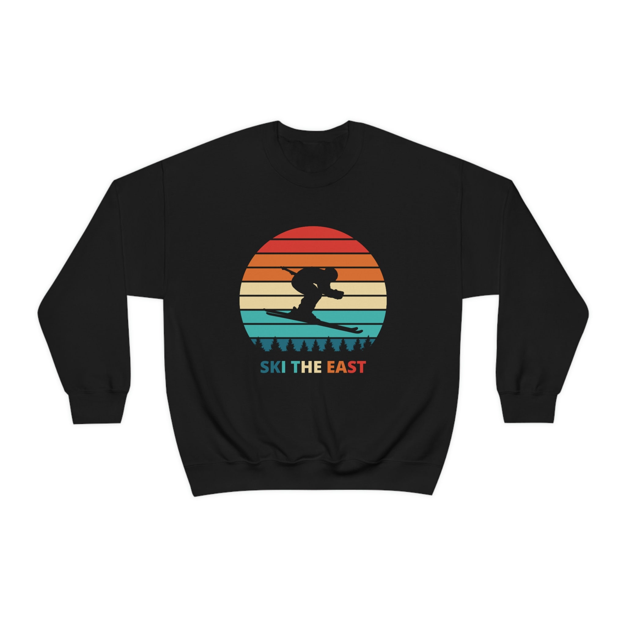 Ski the East Unisex Heavy Blend Crewneck Sweatshirt Etsy