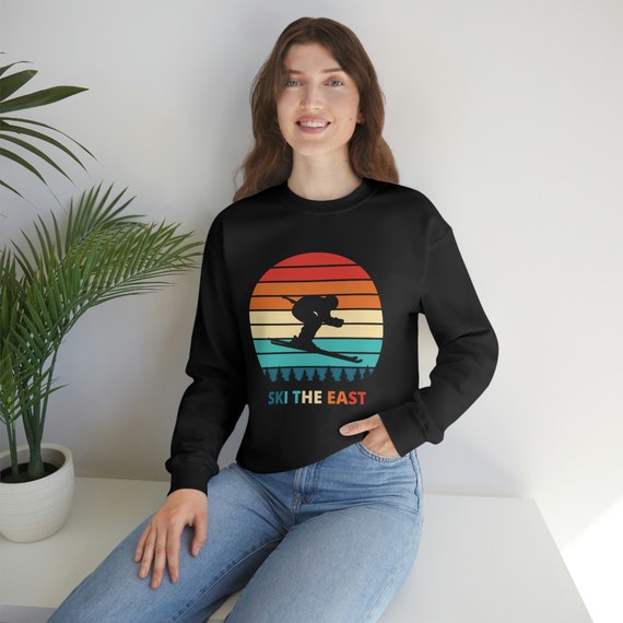 Ski the shop east sweatshirt