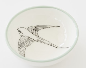 Ceramic Small Bowl - Swallow