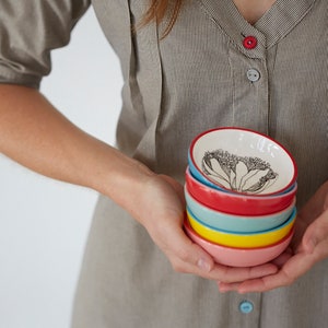 Ceramic Small Bowl Love Rhino image 5