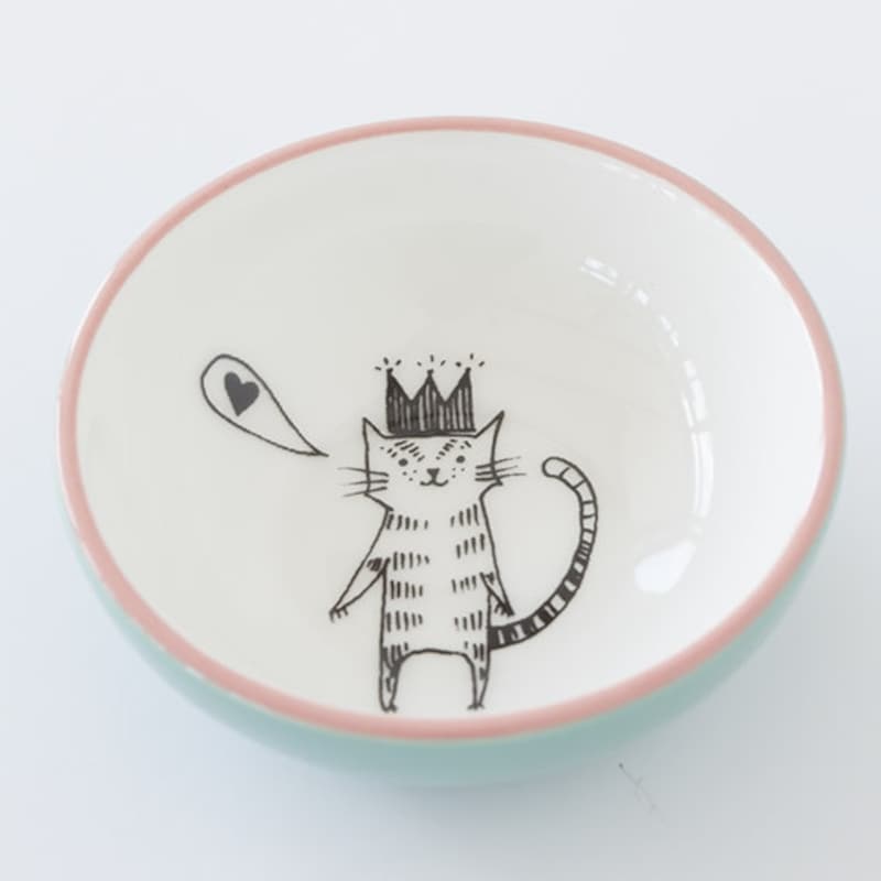 Pink Winifred And Lily Cat Bowl Uk Clearance Winifred Lily Ceramic