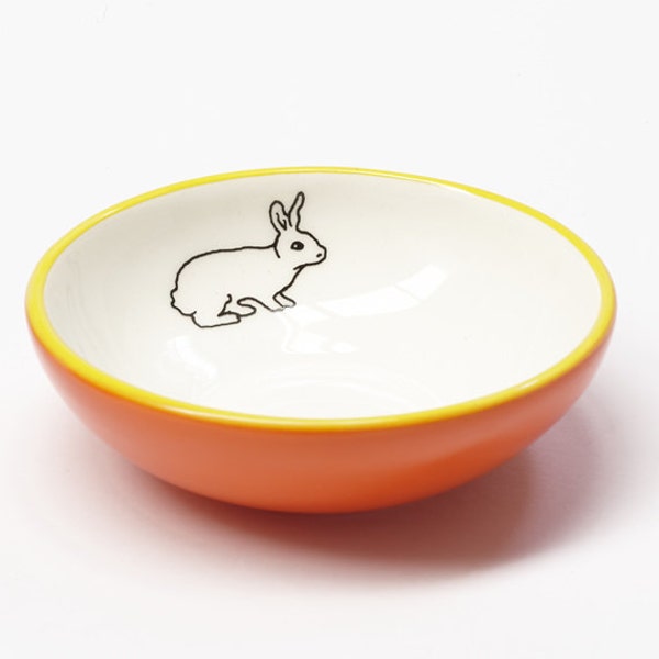 Rabbit Bowl Etsy