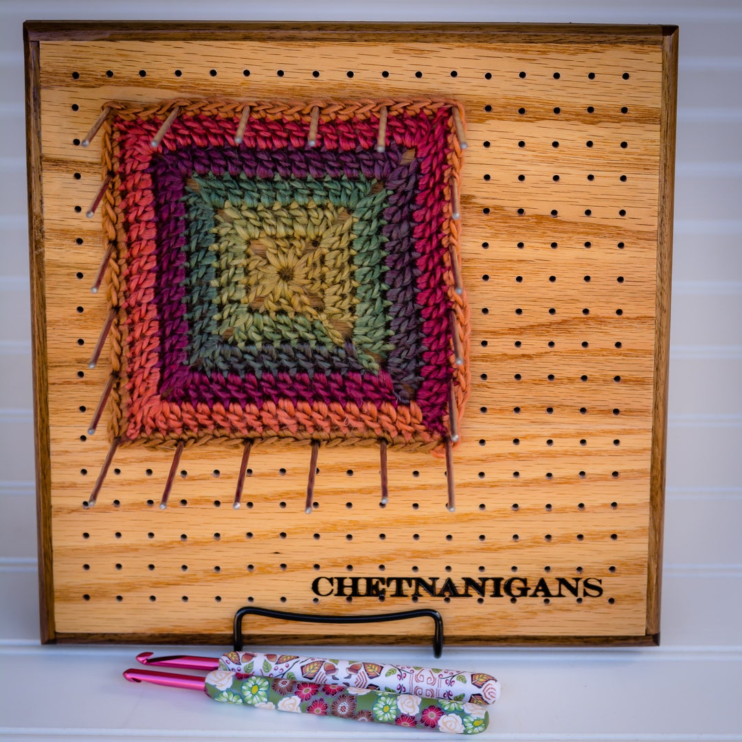 The BlocksAll Plus Afghan / Granny Square Crochet Blocking Board