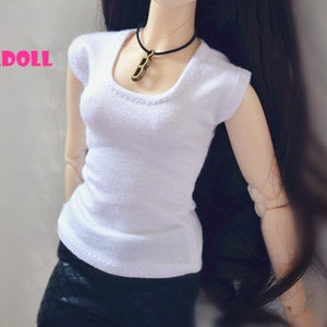 Bjd Simple T shirt for 1/6 yosd, 1/4 msd,1/3 SD16 Doll Clothes CWB28