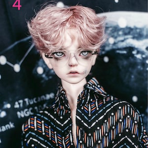 Cool Irregular Rimless glasses For BJD 1/3 SD17 Uncle Doll Accessories GS26