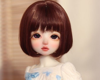 Cute Bob wig for 1/6 1/4 1/3 BJD Doll Clothes Customized HW2